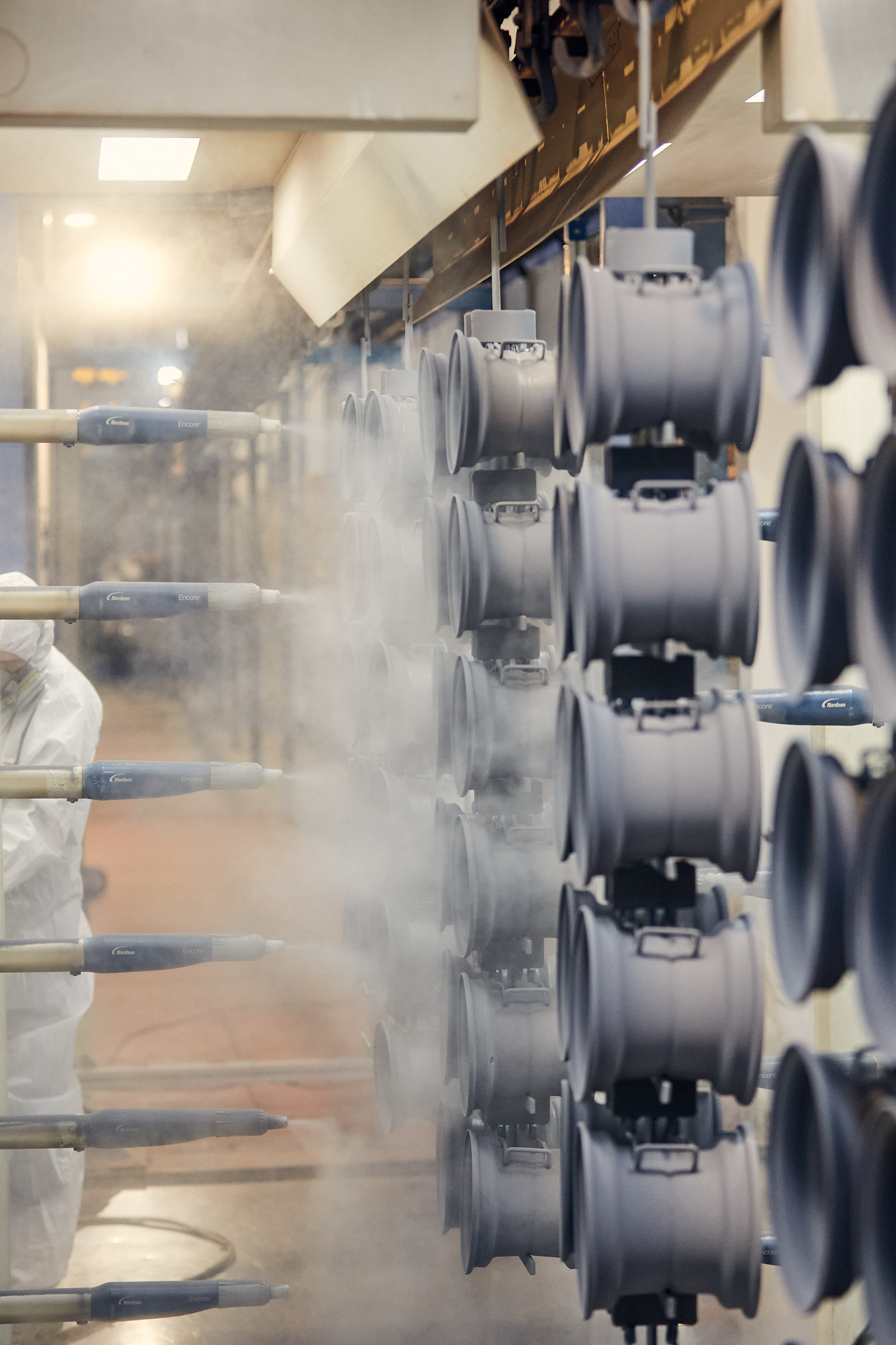 KENDA automated paint line in steel wheel factory Croatia
