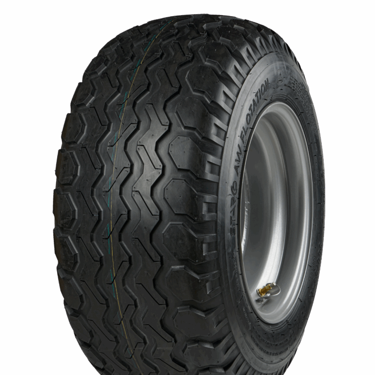 Packshot of the STARCO AW Flotation tire mounted on a rim