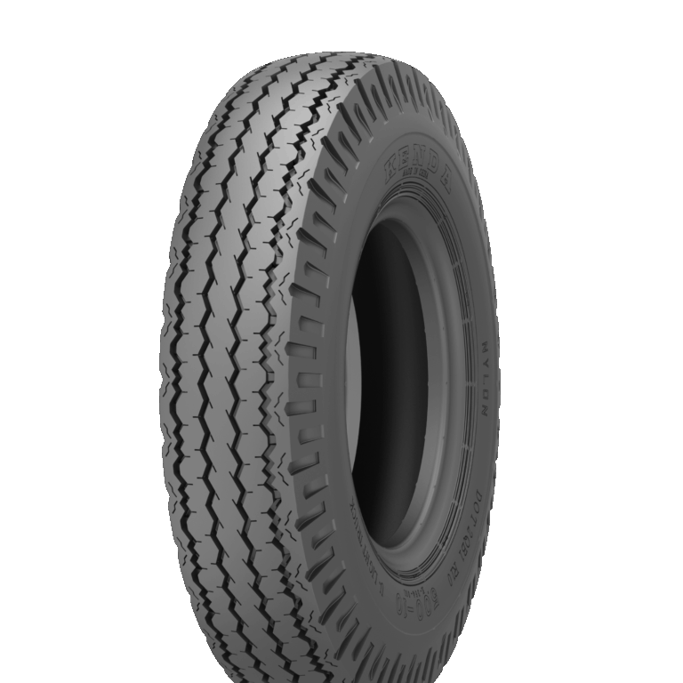 The KENDA K364 trailer tire delivers high-speed stability, long tread life, and efficient water drainage with a 4-groove pattern.