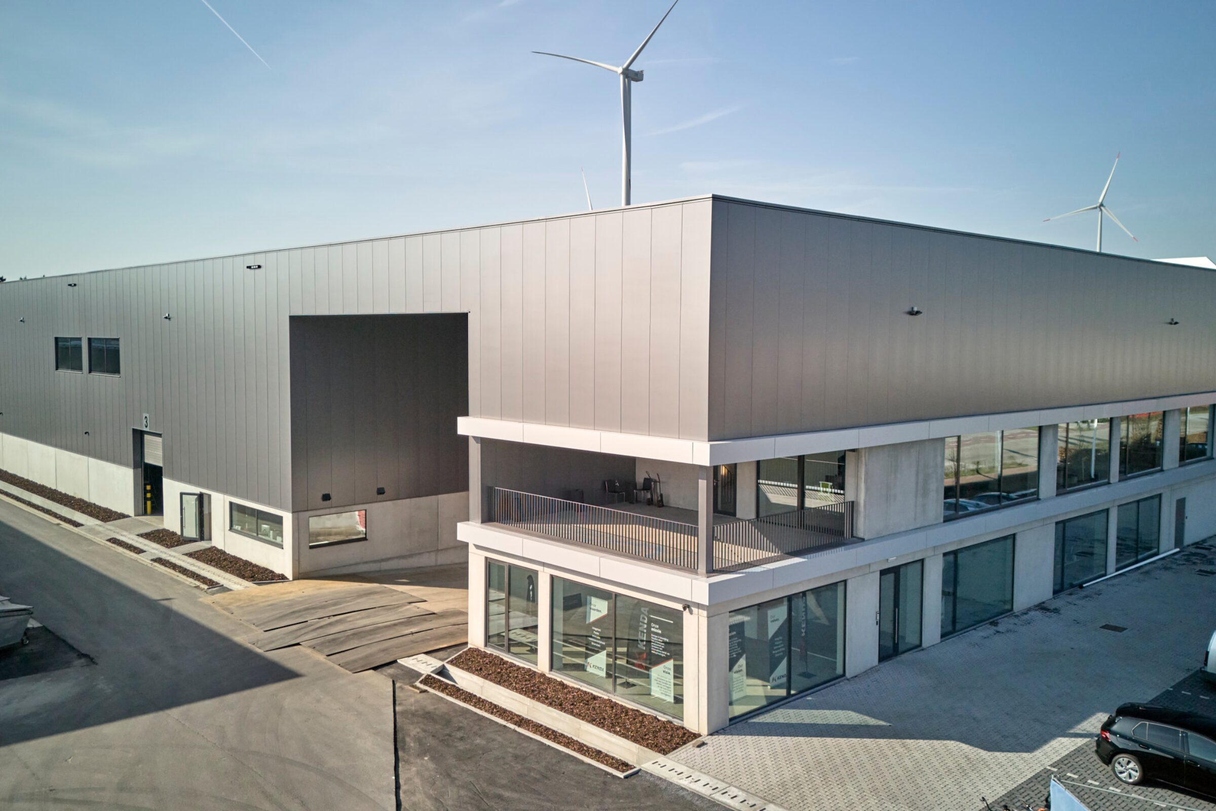 KENDA's new warehouse in Turnhout, servicing customers in the Benelux region and beyond